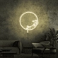 Slapping Dog Neon Sign