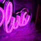 Pulse Plus Pink Neon Sign