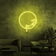 Slapping Dog Neon Sign