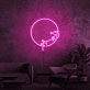 Slapping Dog Neon Sign