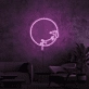 Slapping Dog Neon Sign