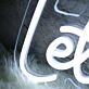 Let's Glow White Custom LED Neon Sign