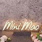 Mini Mac Yellow Neon Sign