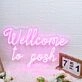 Wellcome To Posh Pink Neon Sign