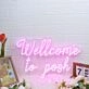 Wellcome To Posh Pink Neon Sign