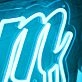 Icekeem Blue Neon Sign