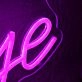 Chloe Faye Name Neon Sign