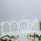 Moxi White Neon Sign
