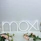 Moxi White Neon Sign