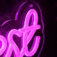 Rae West XXX Purple Neon Sign