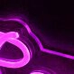 Rae West XXX Purple Neon Sign