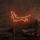 Dachshund Neon Sign
