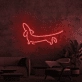 Dachshund Neon Sign