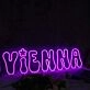 Vienna Purple Neon Sign