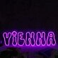 Vienna Purple Neon Sign
