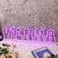 Vienna Purple Neon Sign