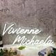 Vivienne Michaela White Neon Sign