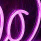 Hello Purple Custom Neon Sign