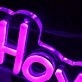 Hoy Se Bebe Purple Custom Neon Sign