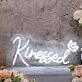 Kinessed White Neon Sign