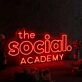The Social Academy Red Neon Sign