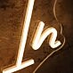 Skin Is In Aesthetics Yellow Neon Sign