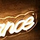 Let's Dance Yellow Custom Neon Sign
