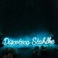 Discoteca Stahlke Blue Neon Sign