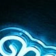 Milli Mob Blue Neon Sign