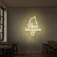 Customize I love ice cream neon sign.
