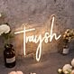 Traysh Yellow Neon Sign