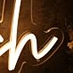 Traysh Yellow Neon Sign