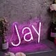 Jay Name Neon Sign