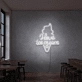 Customize I love ice cream neon sign.