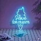 Customize I love ice cream neon sign.