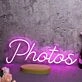 Photos Purple Neon Sign
