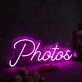 Photos Purple Neon Sign