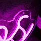 Photos Purple Neon Sign