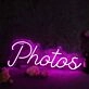 Photos Purple Neon Sign