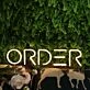 Order Yellow Neon Sign