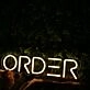 Order Yellow Neon Sign