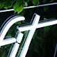 Finefit White Neon Sign
