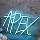 Apex Blue Neon Sign