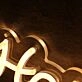 Happy 50th Birthday Yellow Neon Sign