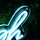 Murph Blue Neon Sign