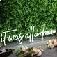 It Was All A Dream White Custom Neon Sign