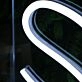 Seven Nineteen White Neon Sign