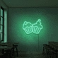 Neon Cupcakes Signs