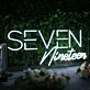 Seven Nineteen White Neon Sign