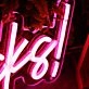 Mom Rocks Custom Neon Sign